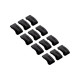 AW custom Rubber pads X12 for AW Custom / WE drum Mag - Black