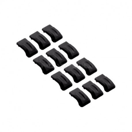 AW custom Rubber pads X12 for AW Custom / WE drum Mag - Black - 