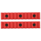 Set de rails 20mm 11 slots pour KRYTAC LVOA - 