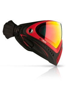 DYE Masque I4 PRO Meltdown rouge et noir -  2