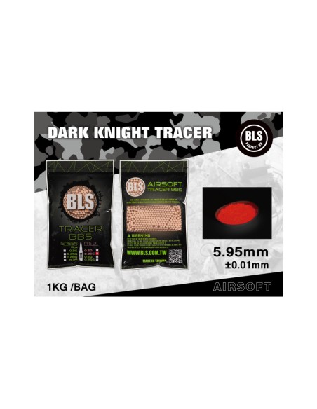 BLS 0.25gr Tracer BBs (1kg) - Red - 