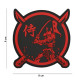 Samurai Warrior Velcro Patch - 