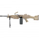 FN Herstal A&K M249 MK2 Minimi Polymer AEG Dark Earth - 