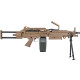 FN Herstal Minimi M249 PARA Polymère A&K AEG Dark Earth - 