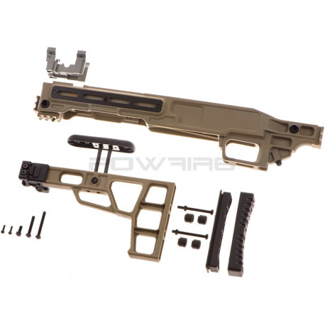 Maple Leaf MLC S2 Rifle Stock for VSR-10 - Dark Earth - 