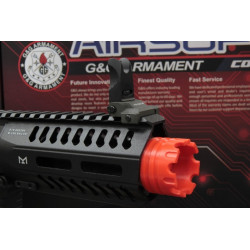 Polymer flash hider for G&G ARP9 / ARP556 Red