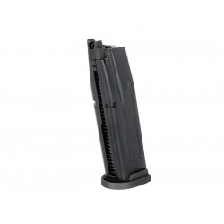 19rds gas magazine for F17/18 GBB - Black