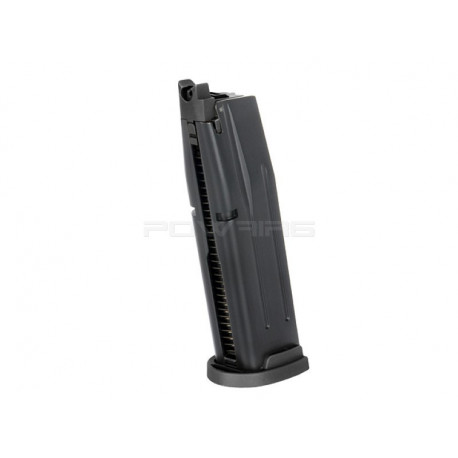 19rds gas magazine for F17/18 GBB - Black - 