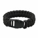 BCB International Paracord bracelet 3 M - Black - 
