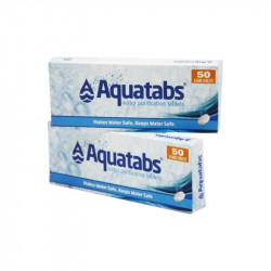 BCB Tablettes de purification d'eau 2x50