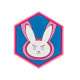 Patch RABBIT velcro patch - 