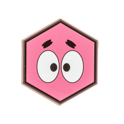 Patch PINK EYE velcro