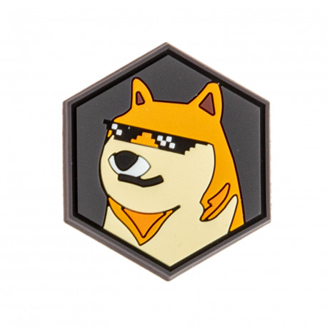 Patch DOGECOIN THUG velcro - 