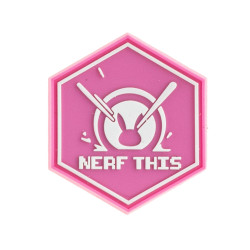 Patch NERF THIS ROSE velcro