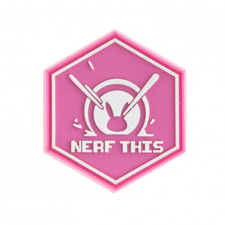 Patch NERF THIS ROSE velcro - 