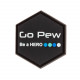 Patch GEAR GO PEW velcro - 