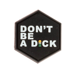 Patch DON'T BE A DICK velcro - 