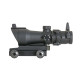 AIM-O 1X32 RIFLE RED DOT SIGHT - BLACK - 