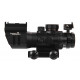 Lancer Tactical scope 4x32 red, green and blue - 