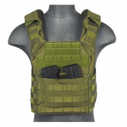 Lancer Tactical Gilet Plate Carrier SPAC 1000D - OD - 