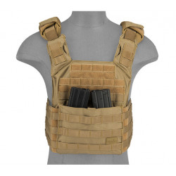 Lancer Tactical Gilet Plate Carrier SPAC 1000D - TAN - 