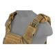 Lancer Tactical Gilet Plate Carrier SPAC 1000D - TAN - 