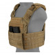 Lancer Tactical Gilet Plate Carrier SPAC 1000D - TAN - 