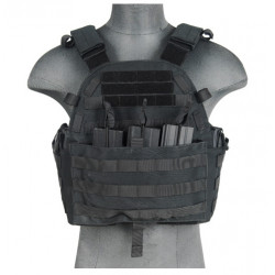 Lancer Tactical Plate Carrier 1000D - Black