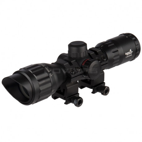 Lancer Tactical scope 3-9x32 AOL Mil-dot red and green - 