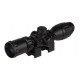 Lancer Tactical scope 3-9x32 AOL Mil-dot red and green - 