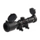 Lancer Tactical scope 3-9x32 AOL Mil-dot red and green - 