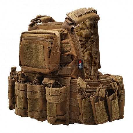 Swiss Arms combat vest heavy - TAN