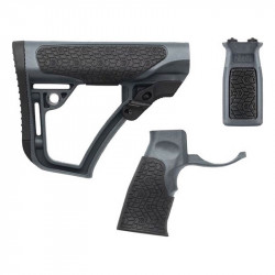 Daniel Defense Buttstock, Pistol Grip & M-LOK® Foregrip - Tornado