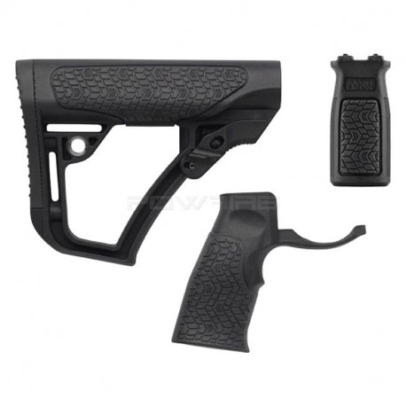 Daniel Defense Crosse, pistol grip et grip vertical M-LOK® - Noir - 