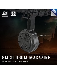 G&G chargeur drum gaz 300 bbs pour GTP9 / SMC9 -  2