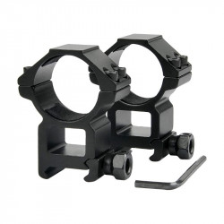 T-EAGLE Scope Mount 30mm Rings High Profile for Picatinny Rail - 