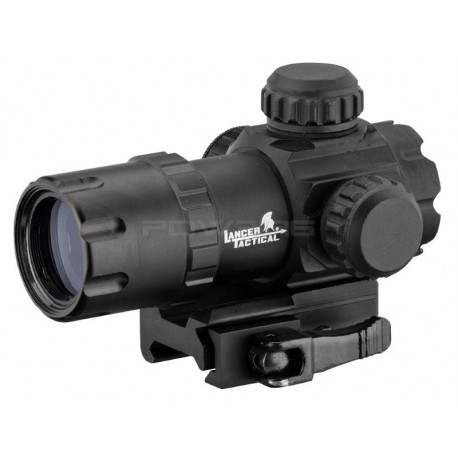 Lancer Tactical red dot QD with low mount - 