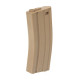 Specna Arms Chargeur M4 Polymère Midcap 120 billes - TAN - 