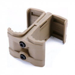 Magazine Coupler for M4/AR15 magazine - Tan - 