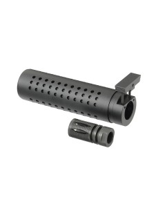 Big Dragon Silencieux factice short avec Flash hider -  2