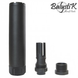 Balystik HP5 Airsoft silencer with flash hider - 