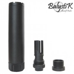 Balystik Silencieux Airsoft HP5 avec flash hider - 