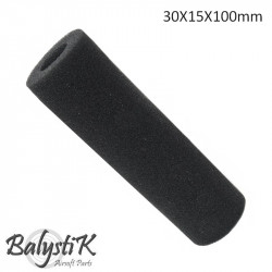 Balystik mousse pour silencieux 30x15x100mm - 