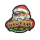 Patch velcro caoutchouc BAD SANTA CHRISTMAS - 