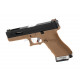WE réplique de poing gaz Custom 17 G-Force Desert - 