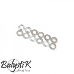 Balystik set de rondelles de calage pour pignon moteur PTW