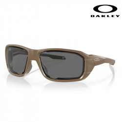 Oakley SI Ballistic HNBL - Tan gray / clear lenses 2LS - 