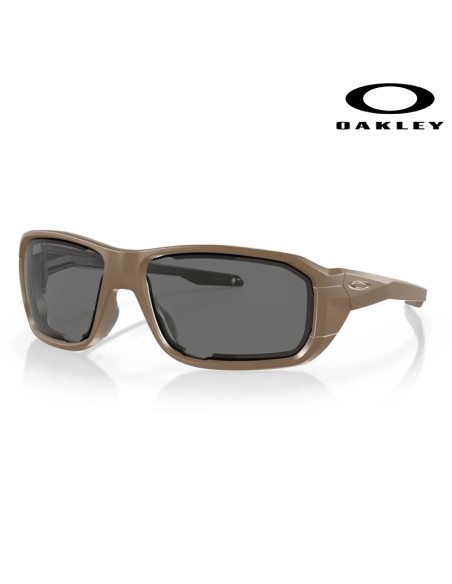 Oakley SI Ballistic HNBL - Tan gray / clear lenses 2LS - 