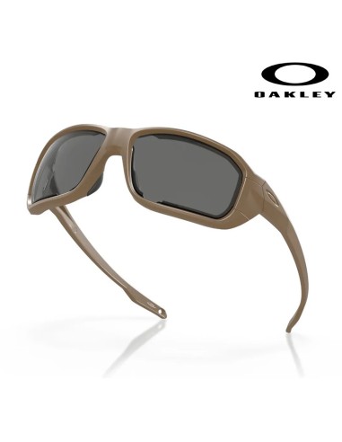 Oakley SI Ballistic HNBL - Tan gray / clear lenses 2LS - 