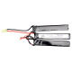 Impact Arms batterie LIPO 11.1 V 1200Mah triple stick - Mini Tamiya - 